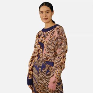 Farm Rio Yawanawa Vanahu Sweater Size XL